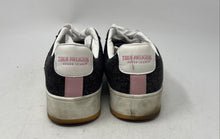 Load image into Gallery viewer, True Religion Womens Black White Kim Logo Low Top Lace-Up Sneaker Shoes Size 9M
