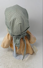 Load image into Gallery viewer, Stuffed Plush Green Polka Dot Dress White Lace Collar Apron Kids Doll
