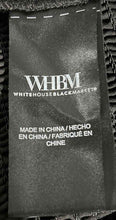 Load image into Gallery viewer, White House Black Market Womens Black Balloon Sleeve Side-Zip Blouse Top Size 2
