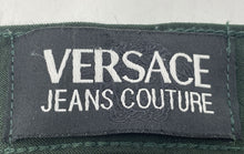 Load image into Gallery viewer, Authentic Versace Jeans Couture Mens Dark Green Pockets Trouser Pants Size 29/43
