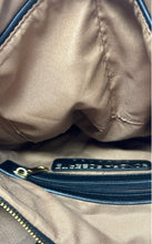 Load image into Gallery viewer, Sondra Roberts Womens Black Leather Inner Pockets Bottom Studs Shoulder Bag
