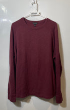 Load image into Gallery viewer, Banana Republic Mens Red Long Sleeve Crew Neck Ribbed Pullover Sweater Size XL
