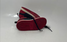 Load image into Gallery viewer, Nike Kids Air Jordan 1 Mid Red Lace-Up Sneaker Shoes Size 10C
