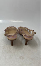 Load image into Gallery viewer, Jour Womens Purple Open Toe Kitten Criss-Cross Strappy Sandals Size 38
