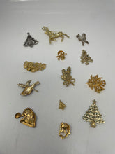 Load image into Gallery viewer, Women's "Happy Holidays Series" Multicolored Brooches (13 Pcs)

