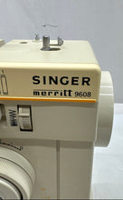 Load image into Gallery viewer, Singer Merritt 9608 Beige Electric Sewing Machine With Foot Pedal Not Tested
