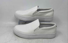 Load image into Gallery viewer, Steve Madden Womens Gills White Leather Slip-On Sneaker Shoes Size 8 M
