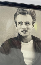Load image into Gallery viewer, Set Of 2 Pcs Black White Portrait Framed Image Of Actor James Dean Art Print
