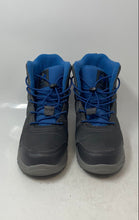 Load image into Gallery viewer, Columbia Boys Fairbanks Gray Omni-Heat Drawstring Ankle Hiking Boots Size 6
