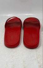 Load image into Gallery viewer, Guess Mens GMETU-C Red Black Checkerboard Open Toe Slip-On Slide Sandals Size 12
