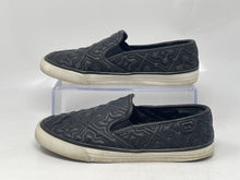 Load image into Gallery viewer, Authentic Tory Burch Womens Jesse 2 Black Loafer Shoes Size 5.5M Damaged
