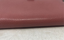 Load image into Gallery viewer, Michael Kors Womens Jet Set Pink Pebbled Leather ID Window Wristlet Wallet

