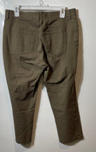 Load image into Gallery viewer, Chico's Womens Brown 5-Pocket Design Button Front Belt Loops Tapered Jeans Sz 1
