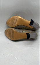 Load image into Gallery viewer, Angelo Vani Womens Cream Round Toe Slip-On Block Pump Heels Size EU 38
