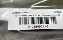 Load image into Gallery viewer, Ben Sherman Mens Payton BNM00019 Green Lace-Up Low Top Sneaker Shoes Size 11
