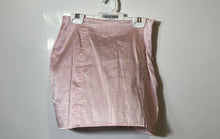 Load image into Gallery viewer, Zara Womens Pink White Floral Print Regular Fit Side Zip Short Mini Skirt Size M
