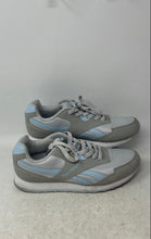 Load image into Gallery viewer, Reebok Womens Prime Event Gray Light Blue Lace-Up Low Top Sneaker Shoes Size 8.5
