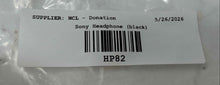 Load image into Gallery viewer, Sony Black Wireless Bluetooth Over The Ear Headphones Not Tested NCL

