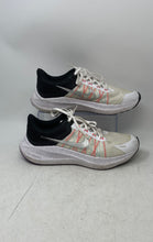 Load image into Gallery viewer, Nike Mens Air Zoom Winflo 8 CW3419-101 White Black Printed Running Shoes Size 9
