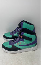 Load image into Gallery viewer, Fila Mens A-High 1CM00540-013 Green Purple Lace-Up Sneaker Shoes Size 10
