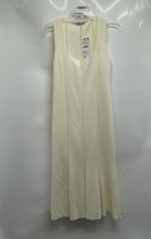 Load image into Gallery viewer, Zara Womens Cream Sleeveless A-Line Dress Size Medium With Tag
