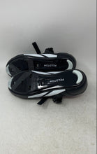 Load image into Gallery viewer, Peloton Unisex Black Printed Hook And Loop Sports Cycling Shoes Size EU 40
