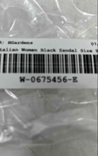 Load image into Gallery viewer, Italian Shoemakers Womens Black Open Toe Slip-On Slide Sandal Size 9
