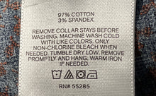 Load image into Gallery viewer, Express Mens 1MX Blue Print Short Sleeve Front Button Slim Fit Polo Shirt Sz XL
