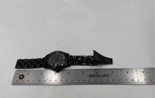 Load image into Gallery viewer, Authentic Marc Jacobs Henry Skeleton Women's Black Watch With Glitter Letters
