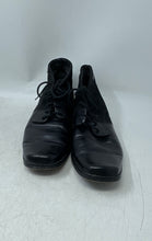 Load image into Gallery viewer, Velez Mens Black Leather Square Toe Lace-Up Ankle Chukka Boots Size 6 EUR 38
