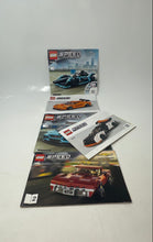 Load image into Gallery viewer, Lot Of 5 Pcs Assorted Lego Speed Champions Mixed Instruction Manuals For Age 3+
