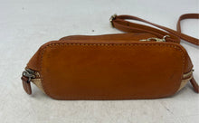 Load image into Gallery viewer, Pratesi Womens Beige Brown Inner Pocket Adjustable Strap Crossbody Bag
