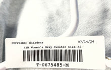 Load image into Gallery viewer, Divided By H&amp;M Womens Gray Long Sleeve Crew Neck Pullover Sweater Size XS
