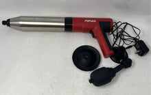 Load image into Gallery viewer, Populo PPTA-8 Red Black Cordless Electric Plunger Toilet Tool In Case Not Tested
