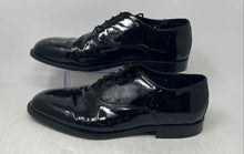 Load image into Gallery viewer, Stanley Blacker Mens Couture Black Leather Lace-Up Oxford Dress Shoes Size 11
