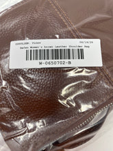 Load image into Gallery viewer, Befen Womens Brown Leather Inner Pockets Adjustable Strap Zipper Shoulder Bag
