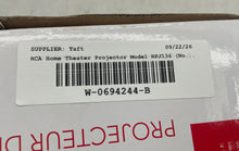 Load image into Gallery viewer, RCA Model RPJ136 White 1080P Compatible Home Theater Projector Not Tested
