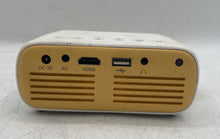Load image into Gallery viewer, Elephas White Yellow Mini Home Theater Portable Media Projector Only Not Tested
