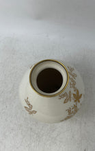 Load image into Gallery viewer, Lindner Kueps Bavaria Porcelain Gold Trim Monic Floral Vase Collectible
