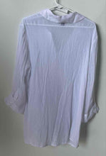 Load image into Gallery viewer, Alfani Womens White 3/4 Sleeve Button Front Collared Blouse Top Size 1X
