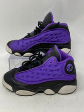 Load image into Gallery viewer, Authentic Nike Kids Jordan 13 Retro Purple Black Sneaker Shoes Size 1.5Y
