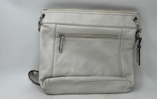 Load image into Gallery viewer, Tignanello Womens White Adjustable Strap Shoulder Crossbody Handbag
