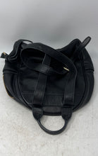 Load image into Gallery viewer, Michael Kors Womens Black Leather Studded Inner Pocket Adjustable Strap Backpack
