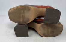 Load image into Gallery viewer, Circus By Sam Edelman Womens Brown Dark Orange Leather Chelsea Boots Size 9M
