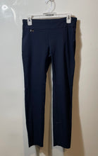 Load image into Gallery viewer, Alfani Womens Blue Flat Front Regular Fit Pull-On Trouser Pants Size 6P
