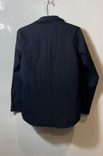 Load image into Gallery viewer, Calvin Klein Mens Black Slim Fit Stretch Long Sleeve Collared Dress Shirt Sz 18

