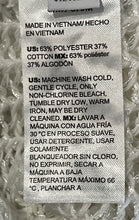 Load image into Gallery viewer, Chico's Womens White Open-Knit V-Neck Pullover Poncho Blouse Top Size S/M
