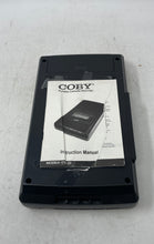 Load image into Gallery viewer, Coby Model CVR-22 Black Portable Recorder And Cassette Player Not Tested
