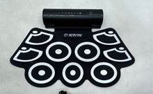 Load image into Gallery viewer, Portable Roll-Up Electronic Drum Kit With Nine Silicone Pads And Two Foot Pedals
