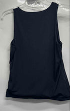 Load image into Gallery viewer, Tahari Womens Black Crew Neck Sleeveless Blouse Top Size Medium
